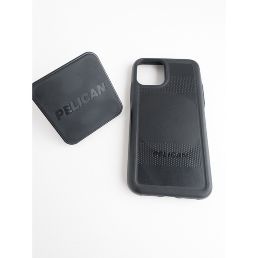 Pelican Protector Series iPhone 11 Pro Case with EMS Car Vent Mount (Black)